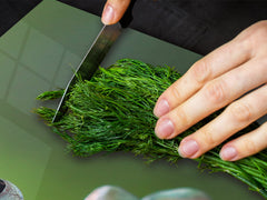 Gigantic Worktop saver and Pastry Board - Tempered GLASS Cutting Board Animals series DD01 A smiling frog 2