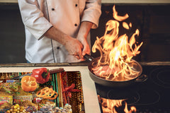 Cutting Board and Worktop Saver – SPLASHBACKS: A spice series DD03B Indian spices 7