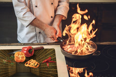 Gigante Cubre vitro resistente a golpes y arañazos - Serie egipcia DD15 Jeroglíficos 2