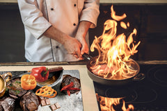 Tempered GLASS Cutting Board - Glass Kitchen Board; Cakes and Sweets Serie DD13 Muffins 2