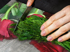 Cubierta de placa de inducción - Tabla para cortar vidrio - Serie de flores DD06B Rosa roja 2