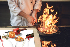 BIG KITCHEN PROTECTION BOARD or Induction Cooktop Cover - Wine Series DD04 French wines 3