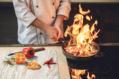 Enorme Cubre vitros de cristal templado - Serie de alimentos DD16 Comida Africa