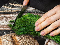 HUGE TEMPERED GLASS CHOPPING BOARD – Bread and flour series DD09 Fresh bread 8