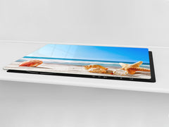 Very Big Cooktop saver - Nature series DD08 Shells on the beach 2