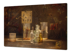 Induction Cooktop Cover – Glass Worktop saver: Fantasy and fairy-tale series DD18 Laboratory