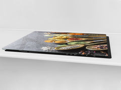 Cutting Board and Worktop Saver – SPLASHBACKS: A spice series DD03B Asian spices 4