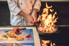 Very Big Cooktop saver - Nature series DD08 Mountain trail