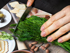 BIG KITCHEN BOARD & Induction Cooktop Cover – Glass Pastry Board - Food series DD16 Breakfast 3