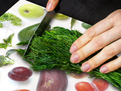UNIQUE Tempered GLASS Kitchen Board Fruit and Vegetables series DD02 Fruit and vegetables 1