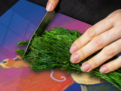 Induction Cooktop Cover – Glass Worktop saver: Fantasy and fairy-tale series DD18 A date on fish