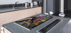 Very Big Cooktop saver - Nature series DD08 A collection of lotus