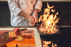 Very Big Cooktop saver - Nature series DD08 Balloon flight