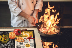 GIGANTIC CUTTING BOARD and Cooktop Cover - Expressions Series DD17 Bakery dessert menu