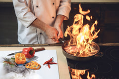 Gigantic Worktop saver and Pastry Board - Tempered GLASS Cutting Board Animals series DD01 Kitty 1