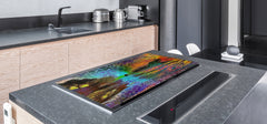 Worktop saver and Pastry Board – Cooktop saver; Series: Outside Series DD19 A colorful picture