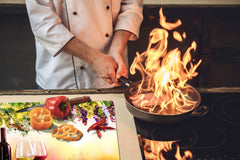 BIG KITCHEN PROTECTION BOARD or Induction Cooktop Cover - Wine Series DD04 French wines 4