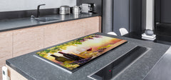 BIG KITCHEN PROTECTION BOARD or Induction Cooktop Cover - Wine Series DD04 French wines 4