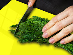 Worktop saver and Pastry Board – Cooktop saver; Series: Outside Series DD19 Violet leaves 1