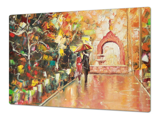 Impact & Shatter Resistant Worktop saver- Image Series DD05B Walk