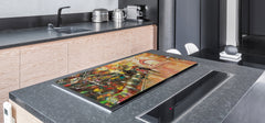 Impact & Shatter Resistant Worktop saver- Image Series DD05B Walk