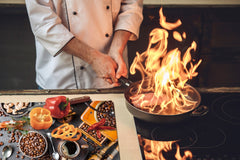 Worktop saver and Pastry Board – Glass Kitchen Board- Coffee series DD07 Coffee 8