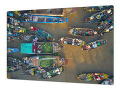 Very Big Cooktop saver - Nature series DD08 Asian boats