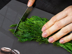 Worktop saver and Pastry Board – Glass Kitchen Board- Coffee series DD07 Heart from coffee