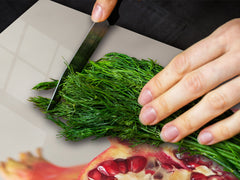 LARGE CUTTING BOARD and Cooktop Cover – Worktop saver; Drinks Series DD11 Pomegranate cocktail
