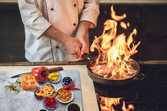 UNIQUE Tempered GLASS Kitchen Board Fruit and Vegetables series DD02 Grains 2