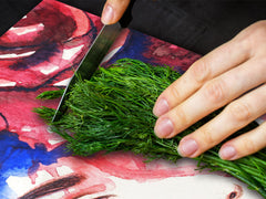 Worktop saver and Pastry Board – Cooktop saver; Series: Outside Series DD19 Woman 12