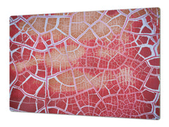 Impact & Scratch Resistant Glass Cutting Board and worktop saver; Texture Series DD20 Texture 3