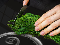 Induction Cooktop Cover – Glass Cutting Board- Flower series DD06B Plant shoots