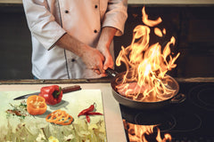 Induction Cooktop Cover – Glass Cutting Board- Flower series DD06B Daisies