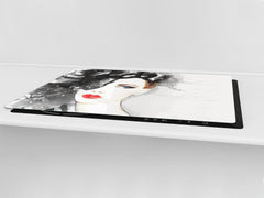 Impact & Shatter Resistant Worktop saver- Image Series DD05B Woman 11