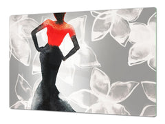 Worktop saver and Pastry Board – Cooktop saver; Series: Outside Series DD19 Woman 9