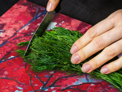 GIGANTE Copri-piano cottura a induzione – ENORME tagliere; Serie di fiori DD06B: Albero autunnale