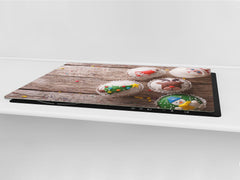 HUGE TEMPERED GLASS COOKTOP COVER - DD30 Christmas Series: Christmas muffins