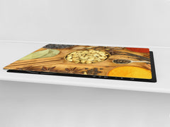 HUGE TEMPERED GLASS COOKTOP COVER A spice series DD03A Spices. 4