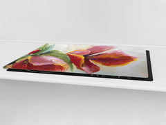 Impact & Shatter Resistant Worktop saver- Image Series DD05B Flowers 6