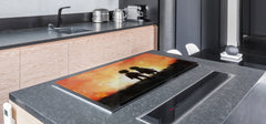 Induction Cooktop Cover – Glass Worktop saver: Fantasy and fairy-tale series DD18 Go together 2