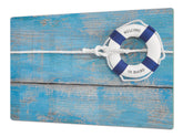 Gigantic KITCHEN BOARD & Induction Cooktop Cover - Water Series DD10 Lifebuoy