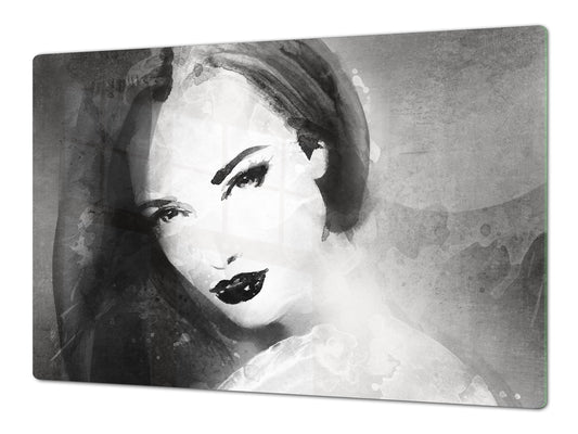 Worktop saver and Pastry Board – Cooktop saver; Series: Outside Series DD19 Woman 6