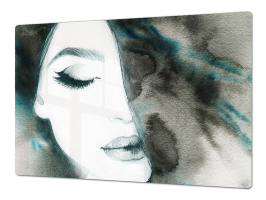 Worktop saver and Pastry Board – Cooktop saver; Series: Outside Series DD19 Woman 4