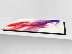 Impact & Shatter Resistant Worktop saver- Image Series DD05B Woman 3