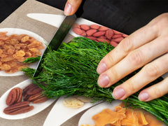 UNIQUE Tempered GLASS Kitchen Board Fruit and Vegetables series DD02 Delicacies 3