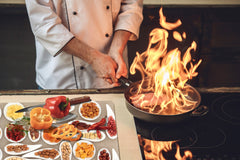 UNIQUE Tempered GLASS Kitchen Board Fruit and Vegetables series DD02 Delicacies 3