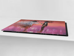 Induction Cooktop Cover – Glass Worktop saver: Fantasy and fairy-tale series DD18 Farewell