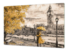 Impact & Shatter Resistant Worktop saver- Image Series DD05B Big Ben 2