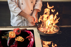 BIG KITCHEN PROTECTION BOARD or Induction Cooktop Cover - Wine Series DD04 Red wine 1